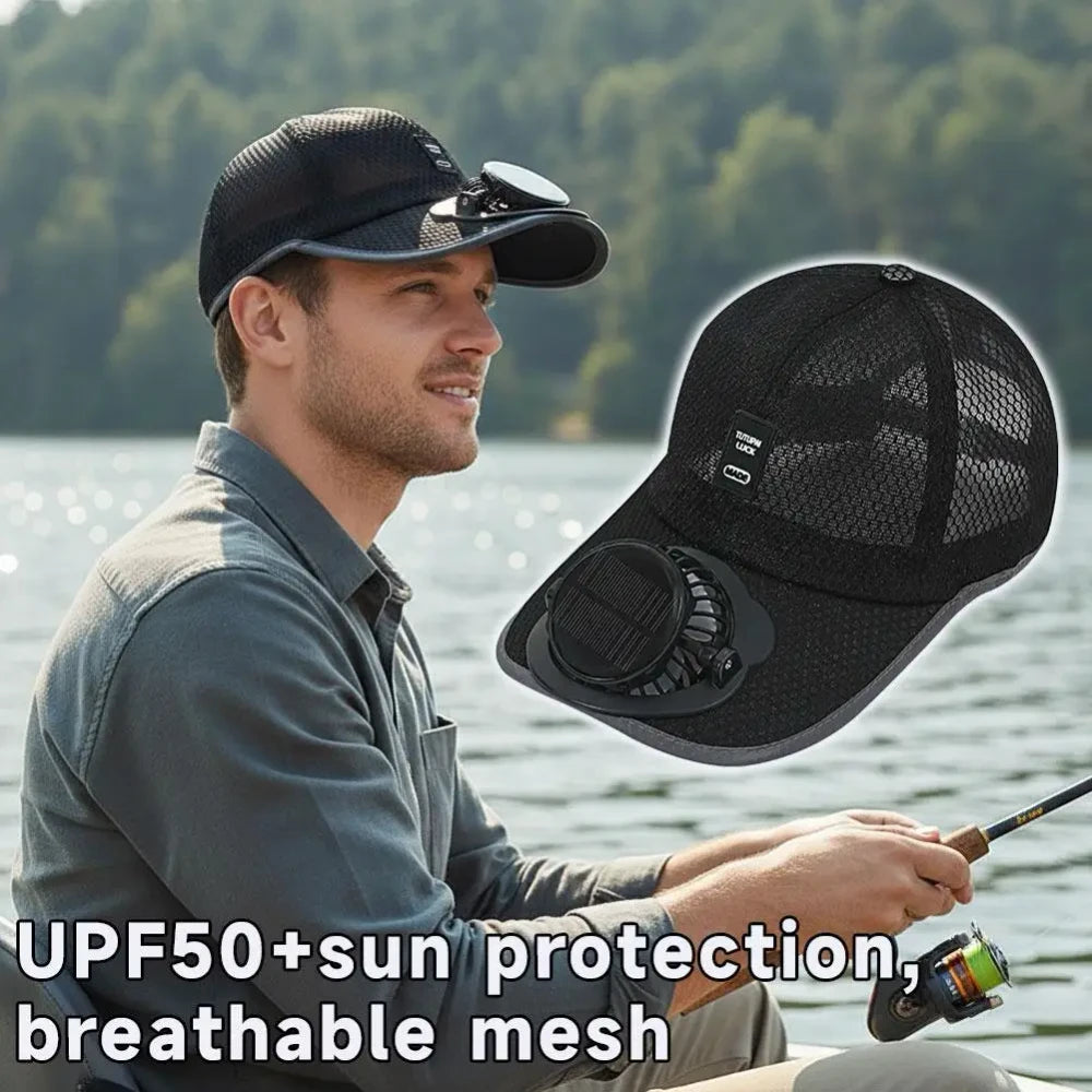 Solar Fan Sun Hat