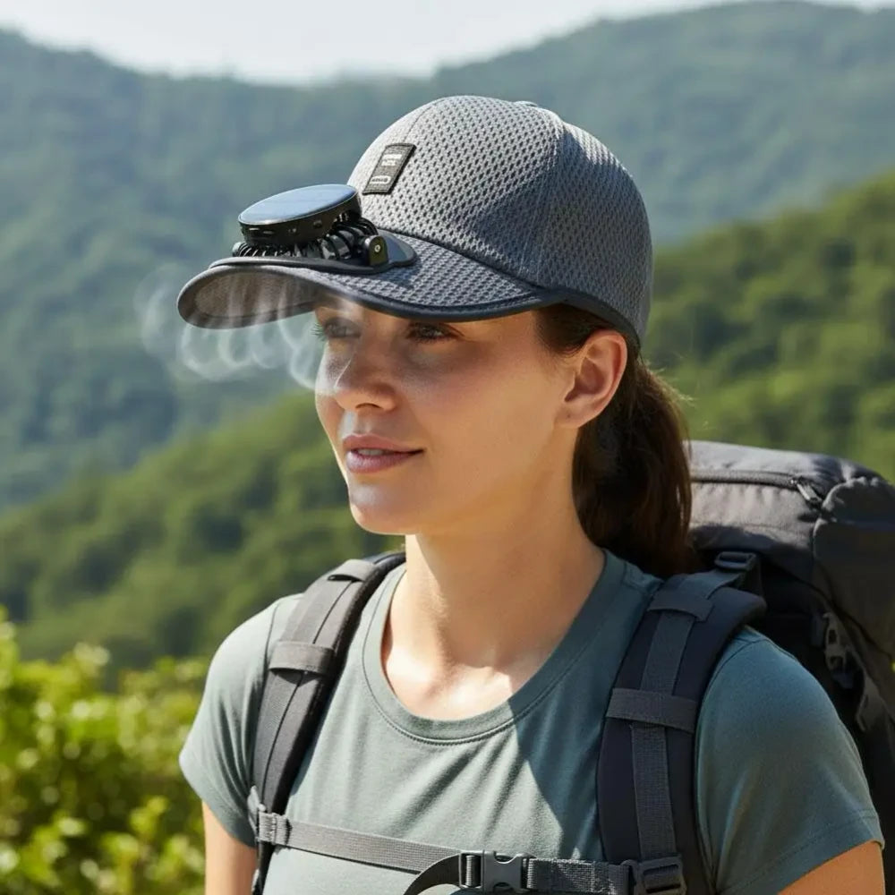 Solar Fan Sun Hat