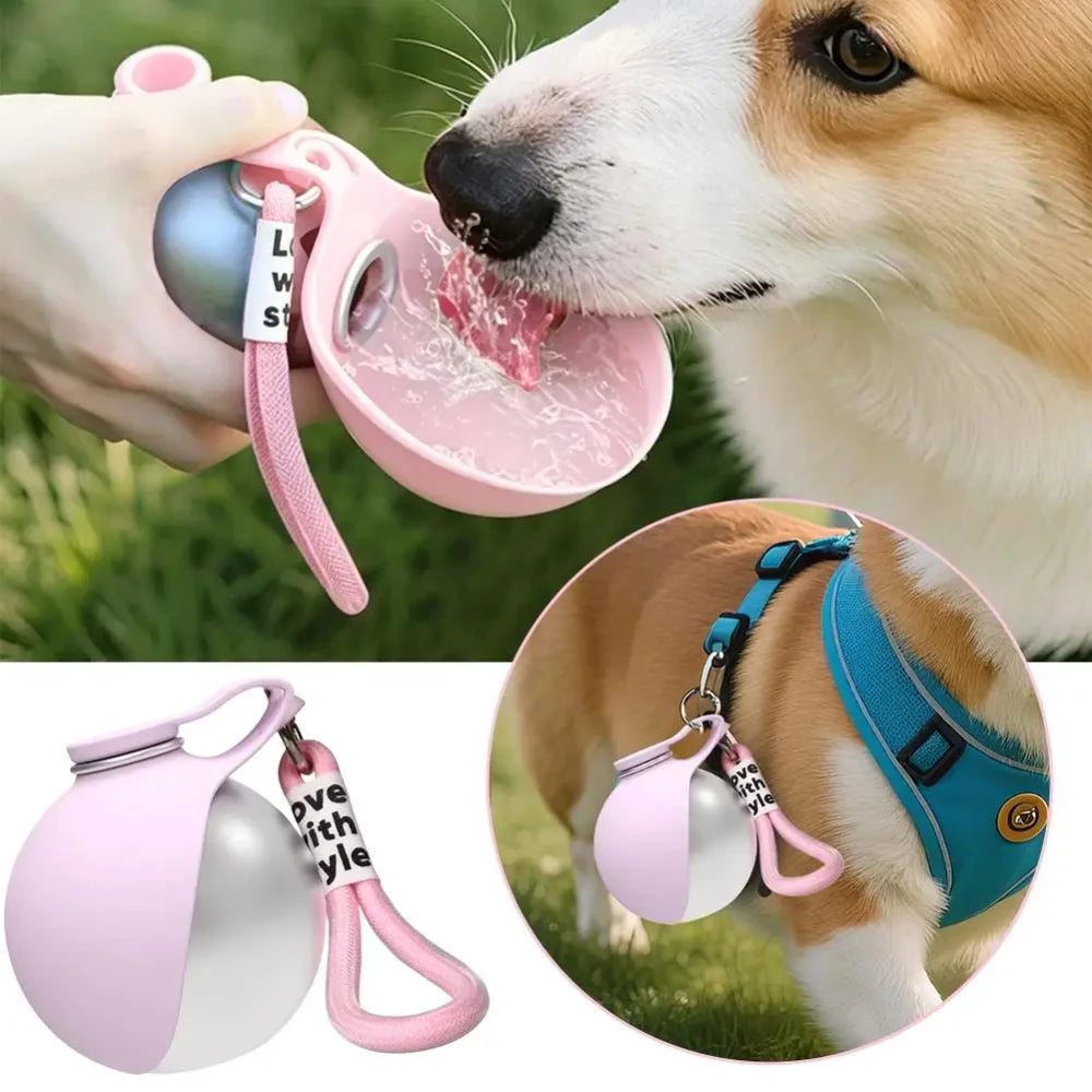Foldable Dog Bowl Lanyard