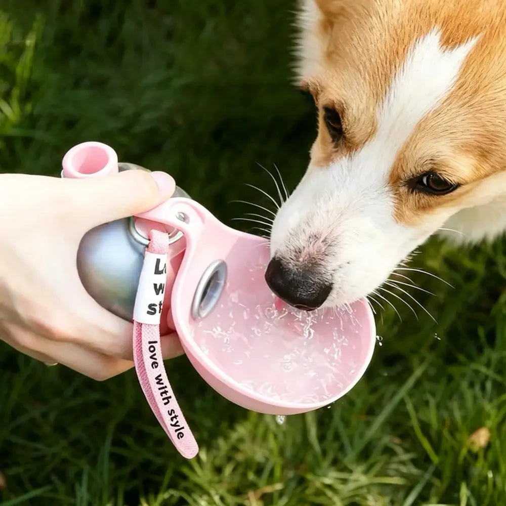 Foldable Dog Bowl Lanyard