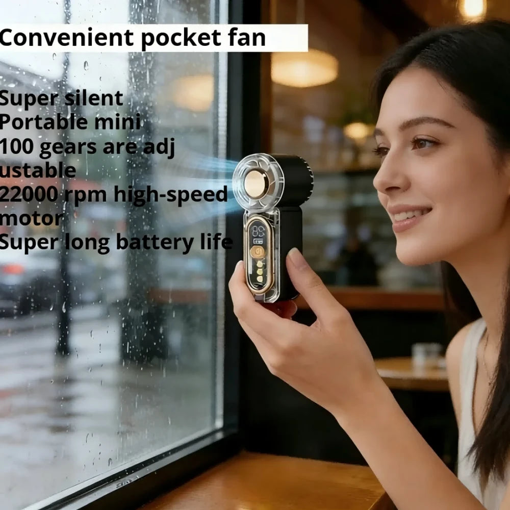Mini Handheld Fan